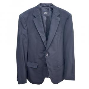 HUGO BOSS Мужской синий пиджак Business Suit Coat