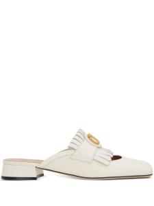 Valentino Garavani мюли с логотипом VLogo Signature, белый