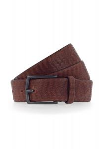 Кожаный ремень Matteo B.BELT, цвет Cognac