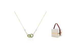 Китайская элегантность нежный перламутр жемчужная застежка-мир ожерелье women's роскошный ниша ключица цепь HOLLY RYAN