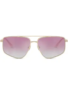 Солнцезащитные очки-пилоты Jimmy Choo, золотистый