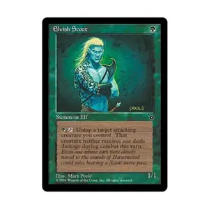 CCG Эльфийский разведчик - Вер. 2 (С3), MTG - Fallen Empires