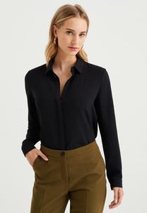 Рубашка WE Fashion, черная