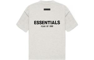 Детская футболка Fear Of God Essentials, цвет Light Oatmeal