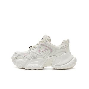 HR Женские низкие массивные кроссовки Ecru