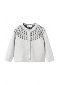 Кардиган Mango Kids, Medium Heather Grey