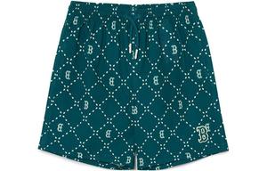 Детские шорты MLB, темно-зеленый