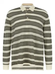 Полосатая рубашка-поло Сэмюэля Wales Bonner, нейтральный