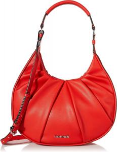 Женская сумка-хобо Calvin Klein Myla Novelty, Crimson