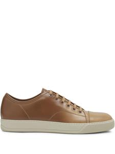 Кожаные кроссовки Lanvin, коричневый