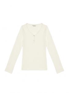 Блузка обычного кроя J5YP02 KBCO2 Guess, экрю