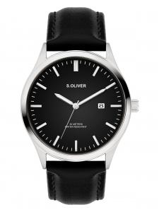 s.Oliver Аналоговые часы в черном цвете