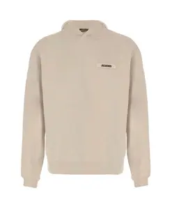 Толстовка из грогрена Jacquemus, бежевый