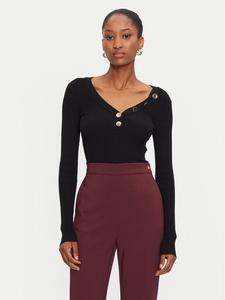 Облегающий свитер Morgan, черный