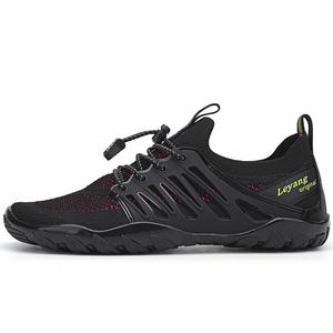 Кроссовки женские низкие черный/фуксия Leyang