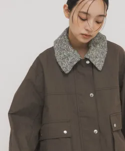 Двуцветная куртка из воздушных шаров Kbf, цвет Brown