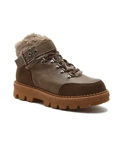 Треккинговые ботинки из кожи крапивы Pinko, коричневый