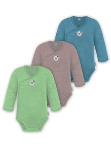 Комбинезон/боди normani, синий/зеленый/розовый