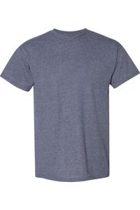 Футболка Gildan DryBlend, цвет heather sport dark navy