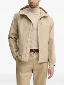 Куртка с капюшоном и застежкой-молнией спереди BOSS, нейтральный