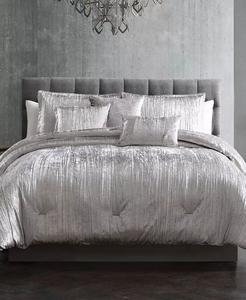 Комплект одеял Turin Crinkle из 7 предметов Riverbrook Home, серебряный