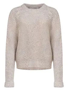 Джемпер с резинкой-реглан D.Exterior, нейтральный