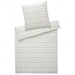 Элегантное постельное белье из хлопчатобумажной ткани Trondheim multi blue 160x210 см + 65x100 см Elegante