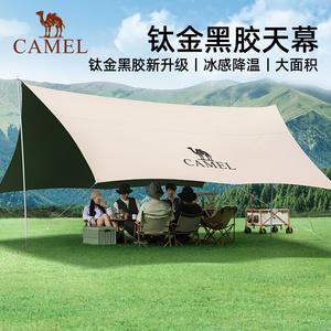 Camel титановый виниловый навес, палатка, оборудование для кемпинга, пикника, защита от солнца и непромокаемая тентовая ткань 133CA6B015