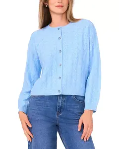 Кардиган крупной вязки 1.State, синий