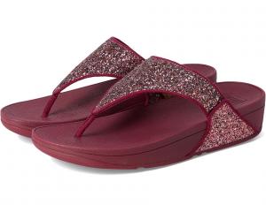 Женские сандалии FitFlop Lulu Multi-Tonal Glitter Toe-Post, Ruby Mix