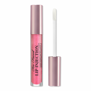 Блеск для увеличения объема губ Lip Injection Maximum Plump Extra Strength Lip Plumper Gloss Too Faced, Wink Wink (neon pink sparkle)