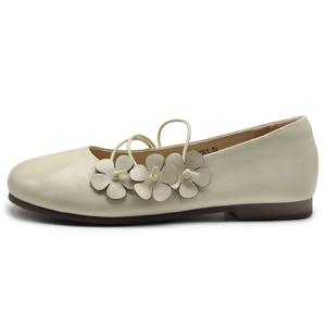 Женские туфли Flat Mary Jane ARTMU, Экрю