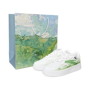 Комфортные, нескользящие, износостойкие, легкие, низкие кроссовки для скейтбординга, унисекс, зеленые ANTA, Green