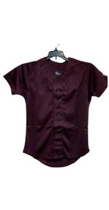 Молодежная бейсбольная рубашка на пуговицах в темно-фиолетовом/сливовом цвете Tag Team