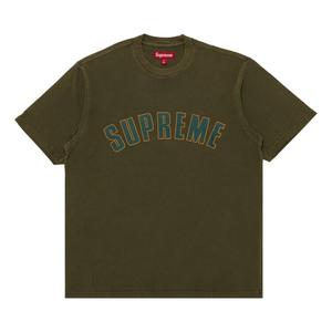 Топ Supreme Cracked Arc Short-Sleeve Top, зеленый