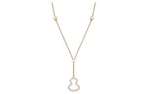 Qeelin Коллекция ожерелий Wulu Золотое ожерелье для женщин