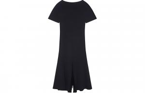 Givenchy Платье с короткими рукавами SS24, женское, черное