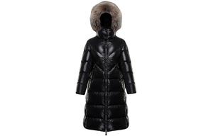 Пуховик женский черный Moncler