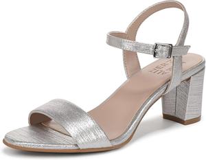 Женские сандалии Naturalizer, модель Bristol, Soft Silver Metallic Linen