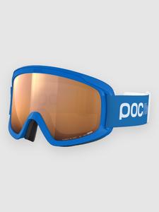 Очки для сноуборда POC Pocito Opsin Fluorescent Blue Goggle, partly sunny light orange