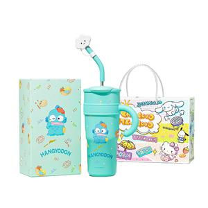 Sanrio Термокружка My Melody Hangyodon Hello Kitty с милым мультяшным принтом, синяя, 700 мл/1200 мл