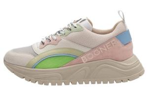 Женская обувь Lifestyle с низким верхом, белая/зеленая/розовая Bogner