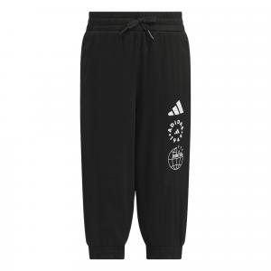 Adidas Детские вязаные спортивные штаны Black для детей 3-7 лет