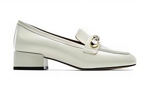 Женские лоферы 3,6 см NINE WEST, экрю