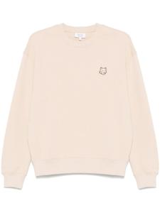 Толстовка с нашивкой Bold Fox Head Maison Kitsuné, нейтральный