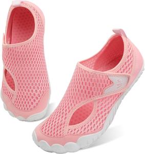 Водные тапочки Spesoul для женщин и мужчин, быстро сохнущие аква-носки для плавания, пляжа, бассейна, хайкинга, тренировок, летние сандалии, уличная обувь с нулевым перепадом и эффектом босых ног, Avel Pink