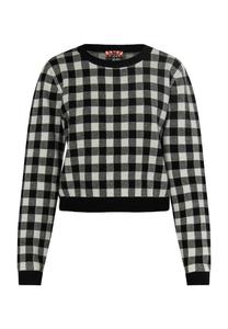 Тонкий вязаный свитер myMo ROCKS Sweater Ucy, черный