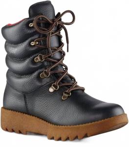 COUGAR Оригинальные женские водонепроницаемые сапоги из черной кожи