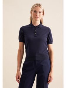 Пуловер Seidensticker, темно-синий