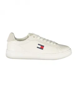 Белые кожаные женские кроссовки Tommy Hilfiger, белый